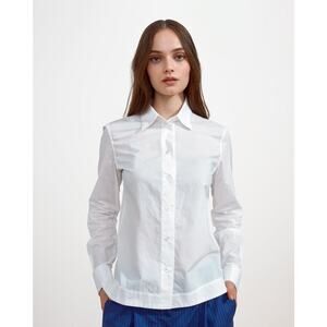 We-Ar4 Cropped Collared Shirt S